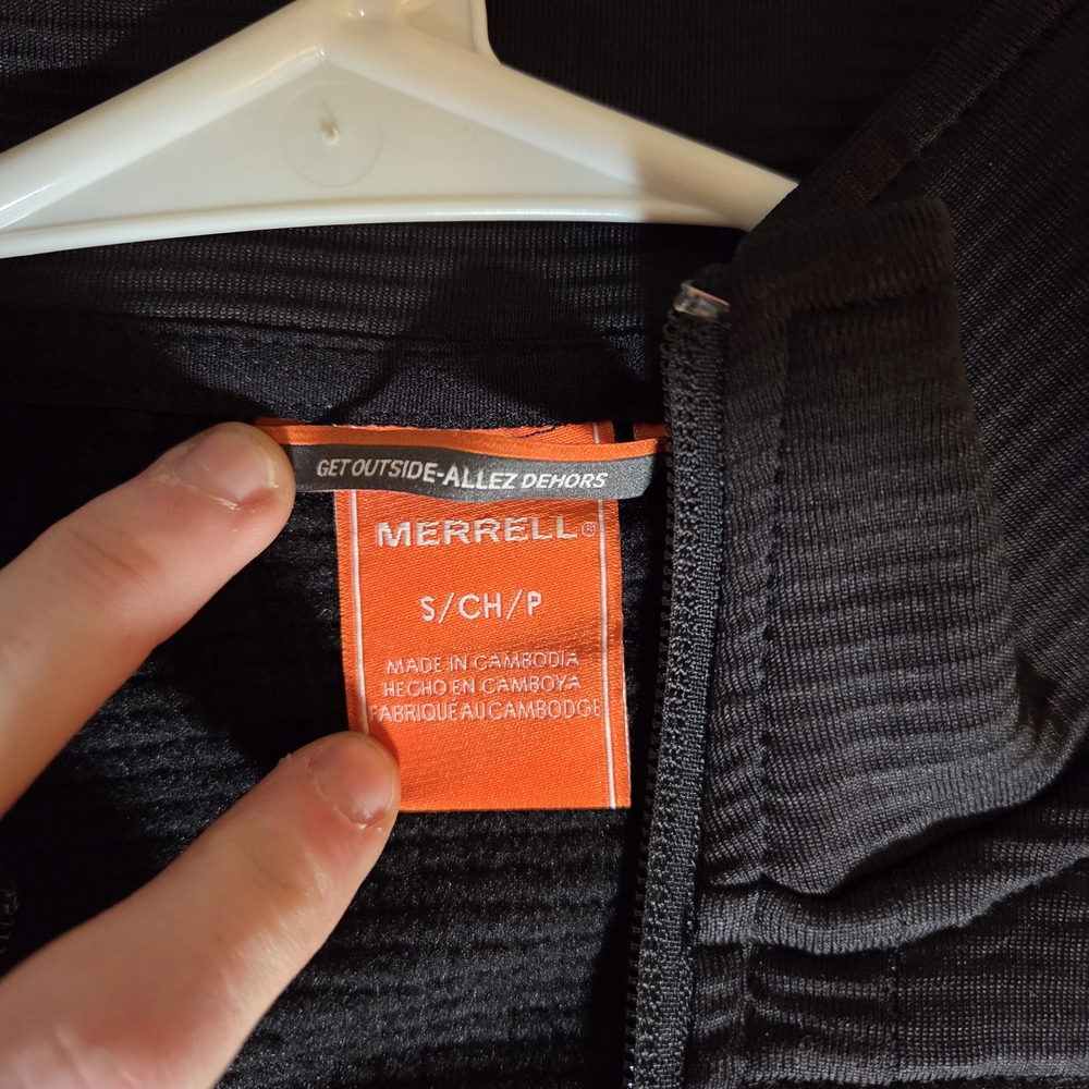 Merrell Men's Black Performance Jacket - Picture 8 of 14